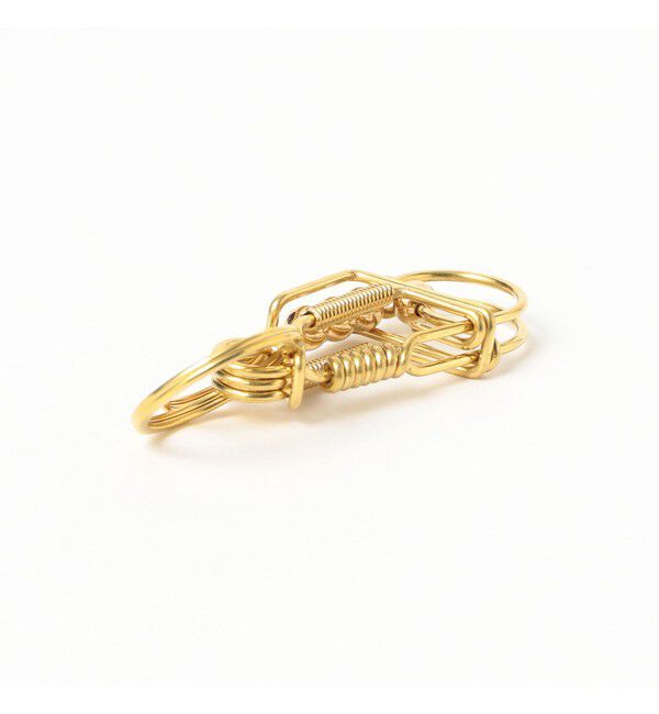 BEAMS「DETAIL INC. / Metal Wire Carabiner」|キーケース|