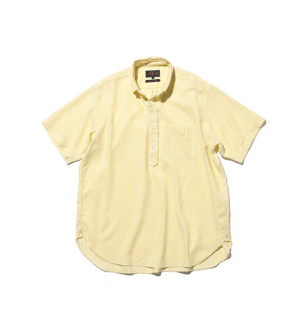 BEAMS PLUS「B.D. Pullover Classic-fit Washable Wool Oxford」|シャツ・ブラウス|YELLOW_ST