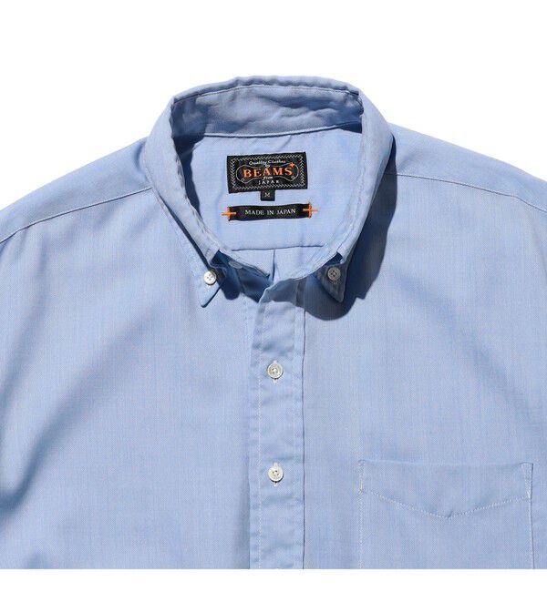 BEAMS PLUS「B.D. Pullover Classic-fit Washable Wool Oxford」|シャツ・ブラウス|