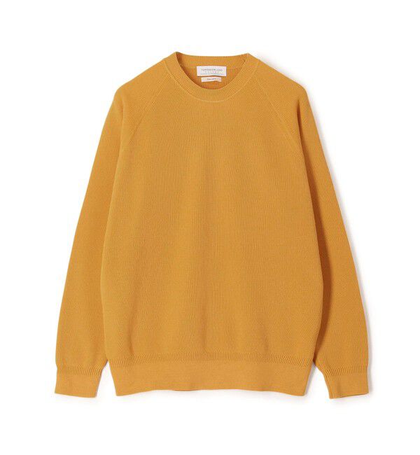 TOMORROWLAND MENS「TOMORROWLAND tricot コットンポリエステル クルーネックニット」|ニット・セーター|25 イエロー
