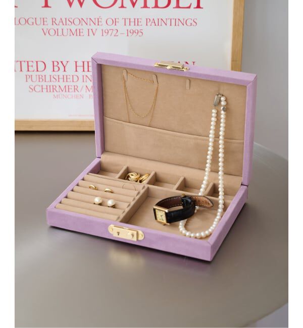 journal standard Furniture「《WEB限定予約》JSF JEWELRY BOX A5　ジュエリーボックス」|その他|パープル