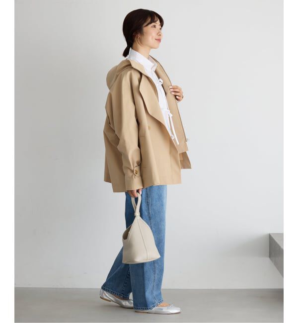 IENA「《一部サイズ別注》VACHEMENT/ヴァシュモン シェルタフタ ショート コート」|その他|