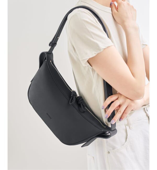 Spick and Span「《追加》ADD CULUMN/アドカラム LOOP S」|ショルダー・メッセンジャー|ブラック
