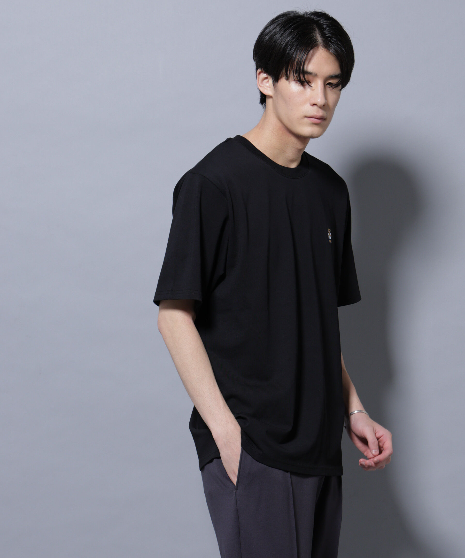 nano･universe「ナノベアTシャツ 半袖 夏服Ver.2」|Tシャツ・カットソー|