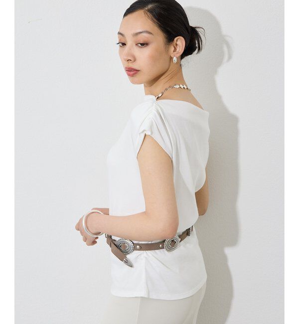  「ワンショルフレンチプルオーバー」|Tシャツ・カットソー|