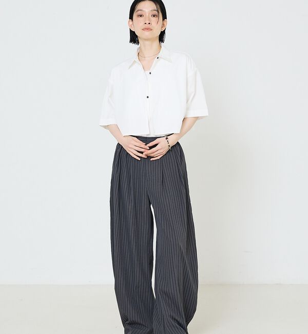 NOMINE「タック ボリュームパンツ」|その他|
