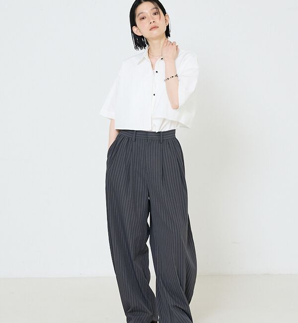 NOMINE「タック ボリュームパンツ」|その他|