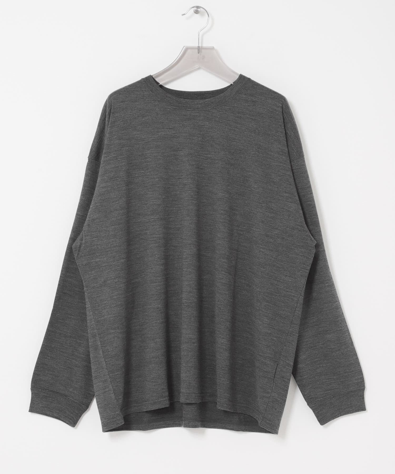 URBAN RESEARCH「new basic　WASHABLE MERINO WOOL LONG-SLEEVE」|Tシャツ・カットソー|