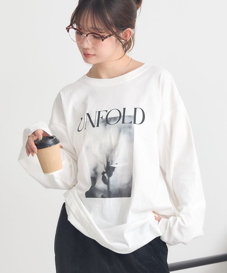 earth music&ecology「アソートプリントロンTee」|Tシャツ・カットソー|A