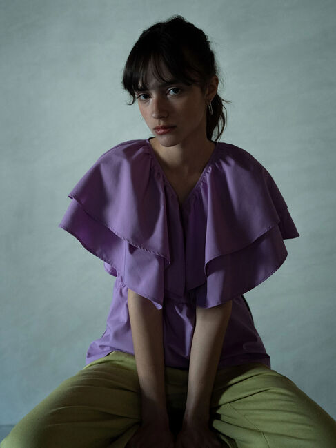 Te chichi「ラッフルフリルブラウス《2025summer catalog item》」|シャツ・ブラウス|