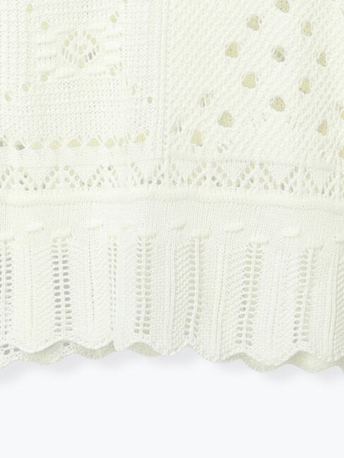 Te chichi「【Atelier ChouChou】クロシェライクレースニット」|ニット・セーター|