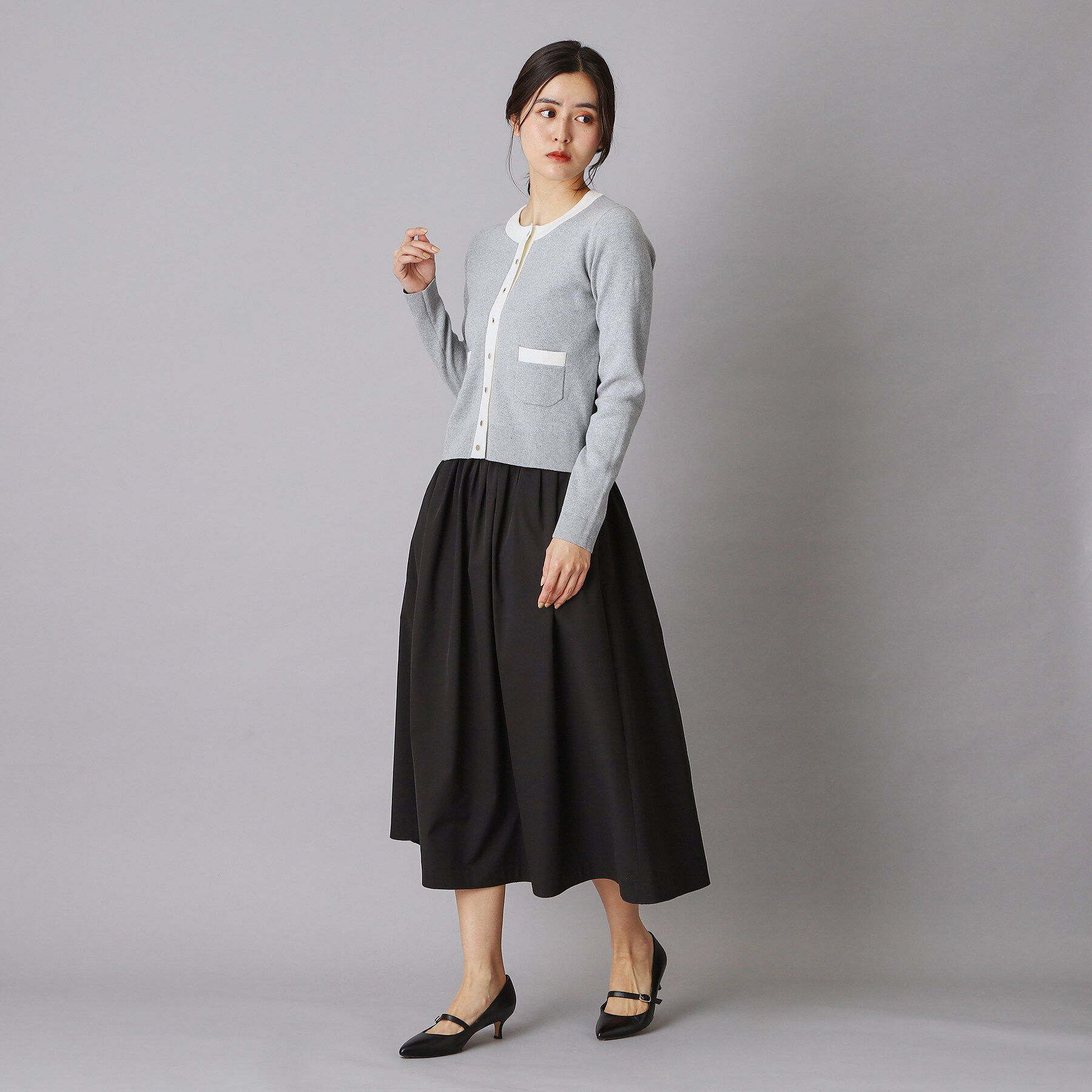 DRESSTERIOR「【otonaMUSE5月号掲載/ウォッシャブル】タックギャザー スカート」|スカート|