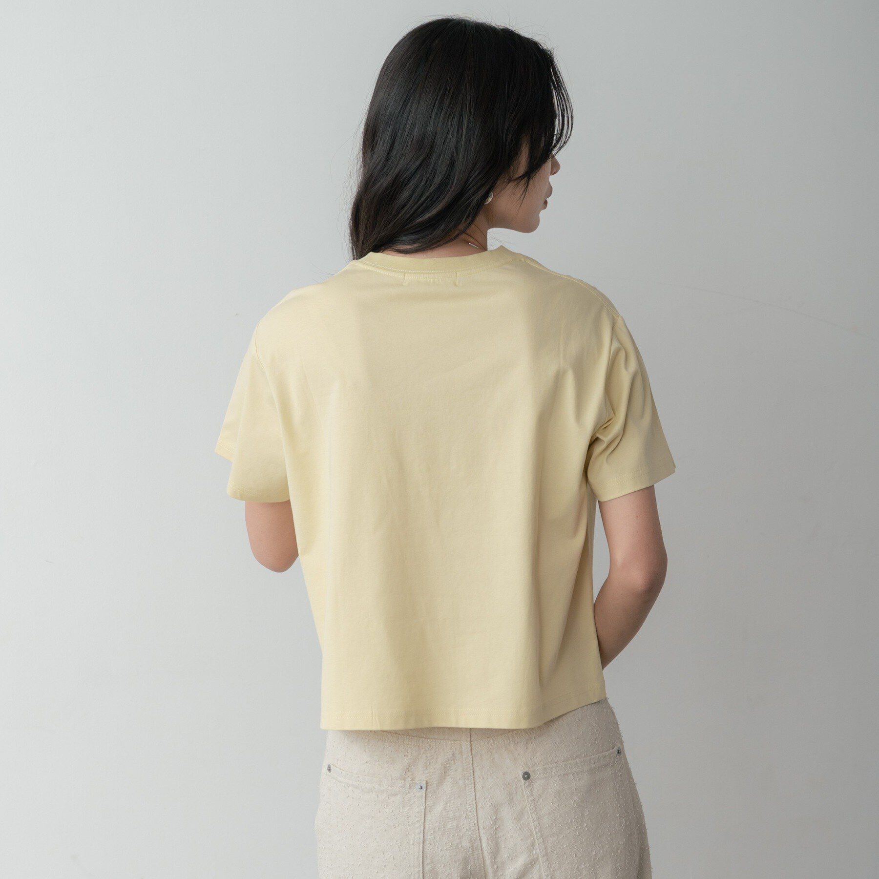 GALLEST「クルーネック刺繍Tシャツ」|Tシャツ・カットソー|