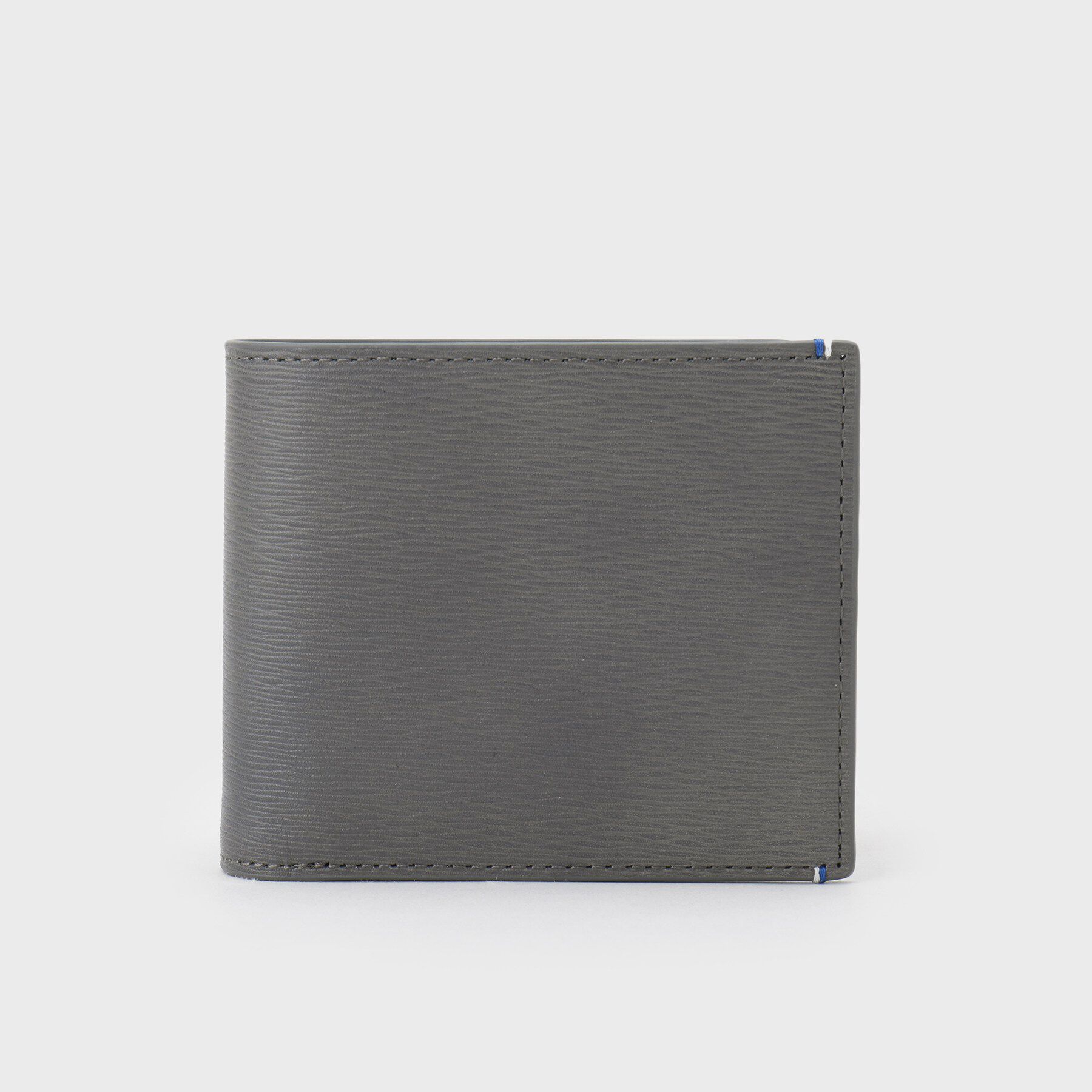 TAKEO KIKUCHI「水シボレザー2つ折り財布」|財布|チャコールグレー(0