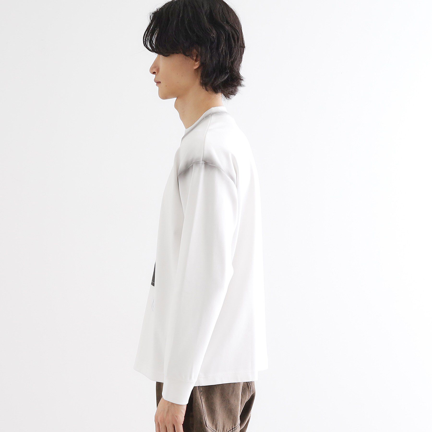 tk.TAKEO KIKUCHI「フラワーフォトエンブロヘビーウェイトスムースTシャツ」|Tシャツ・カットソー|