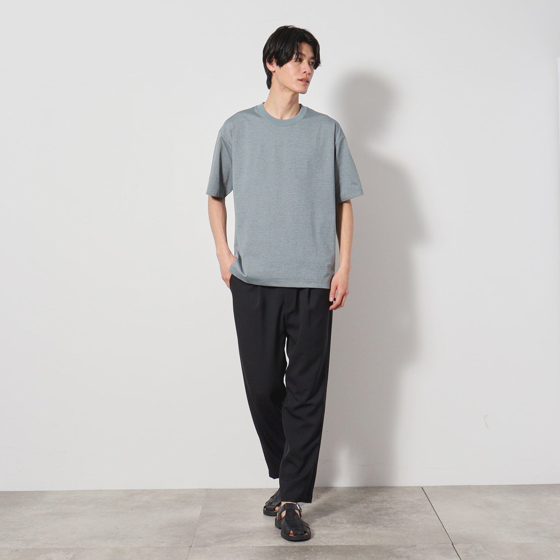 THE SHOP TK「PERFECTEE/パーフェクティー　接触冷感/吸水速乾/UVカット/防シワ/洗濯機OK」|Tシャツ・カットソー|