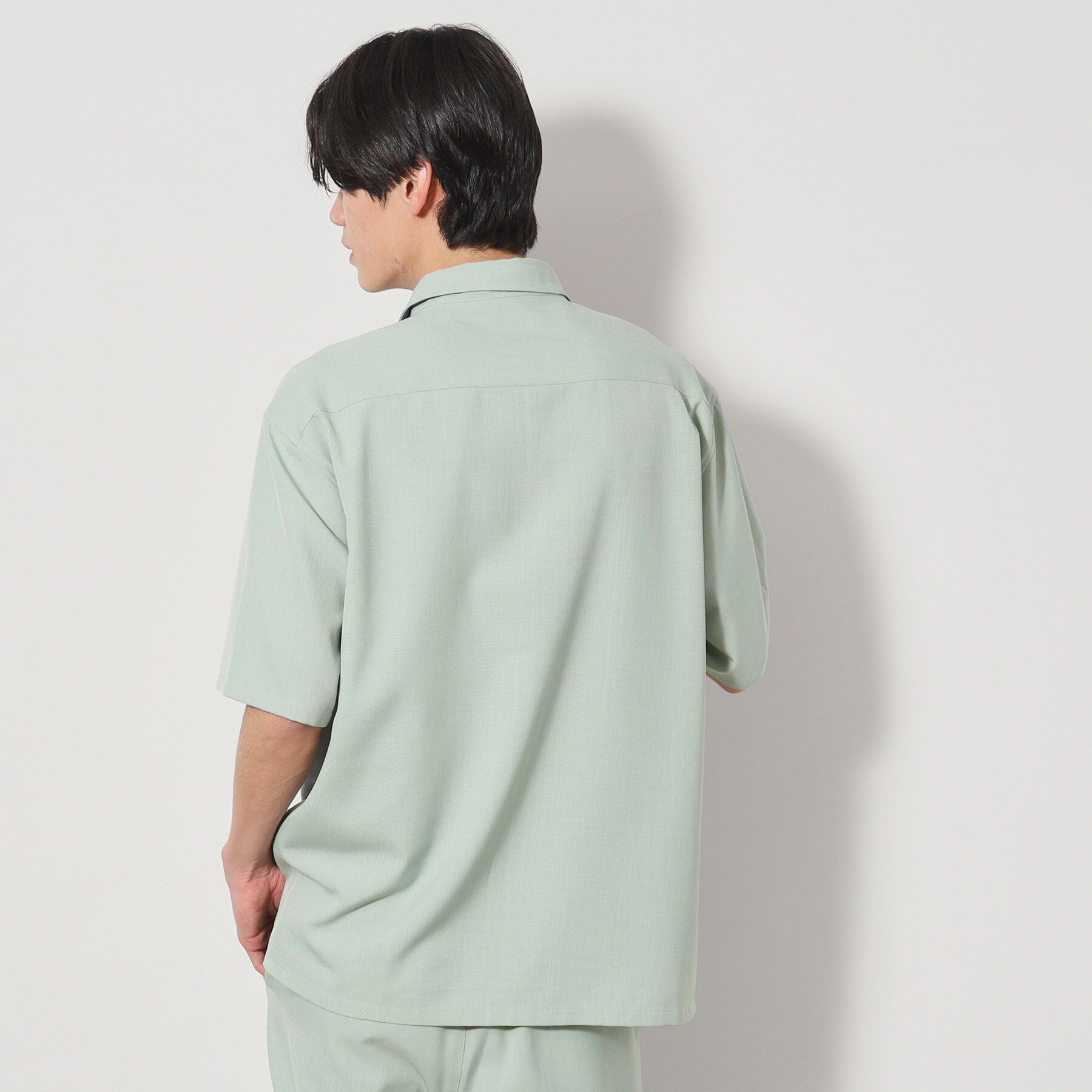 THE SHOP TK「ドライポリ 半袖シャツ　セットアップ可/吸水速乾/軽量/洗濯機OK」|シャツ・ブラウス|