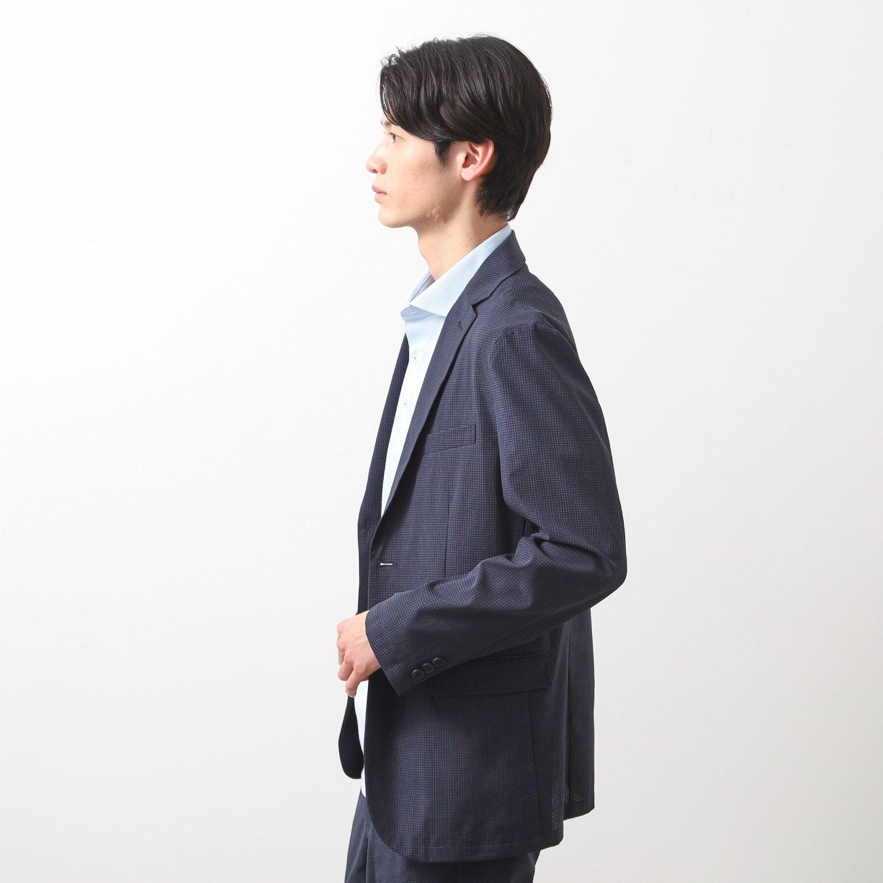 THE SHOP TK「ライトドッツジャケット セットアップ可/洗濯機OK」|テーラードジャケット|