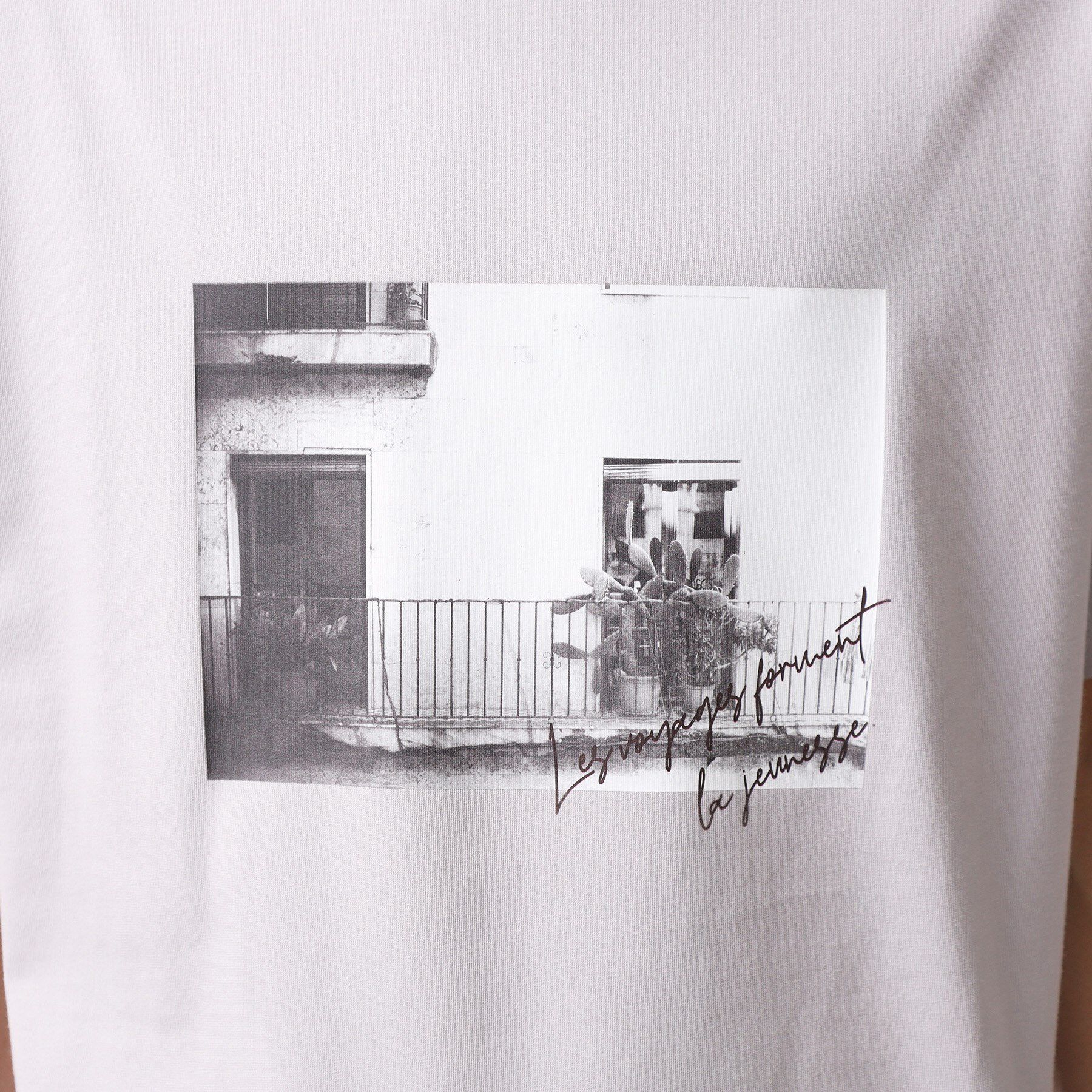 THE SHOP TK「【旅するTシャツ】フォトプリント 洗濯機OK/サスティナブル」|Tシャツ・カットソー|