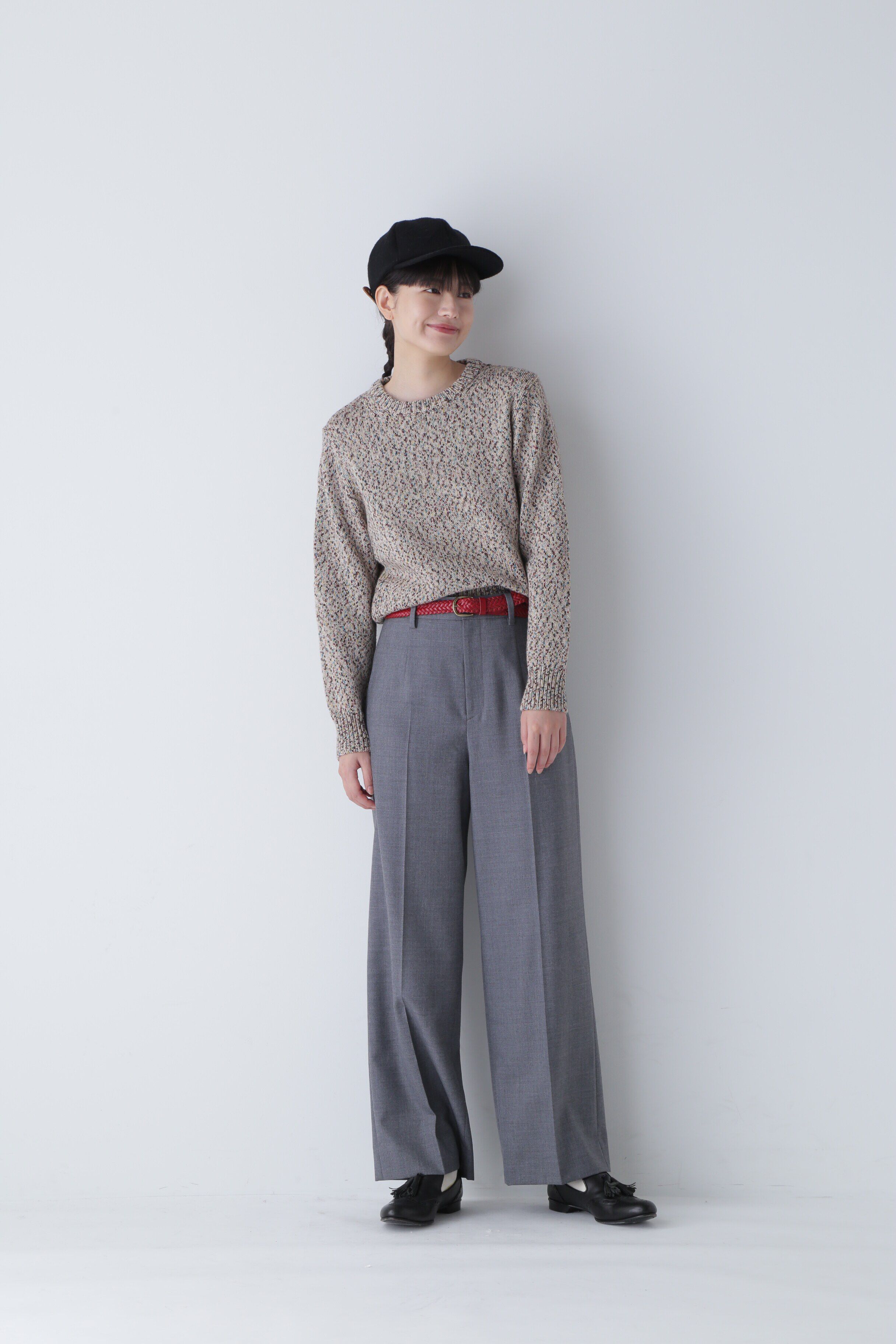  「◆センタープレスセミワイドパンツ」|その他|