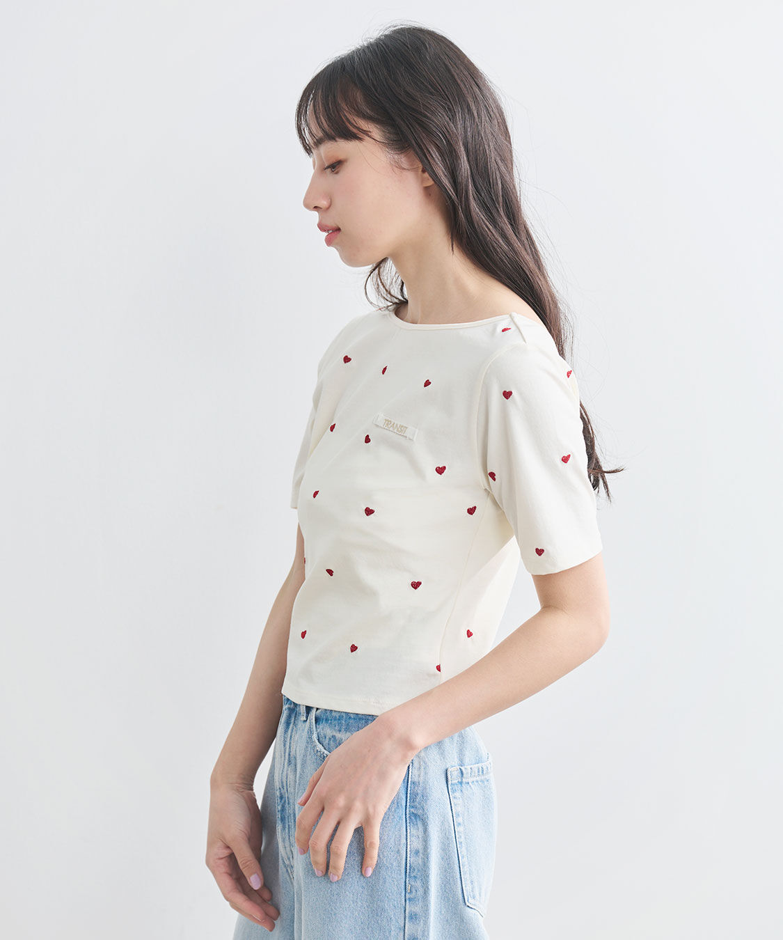 COCO DEAL「エンブロイダリーロゴTシャツ」|Tシャツ・カットソー|