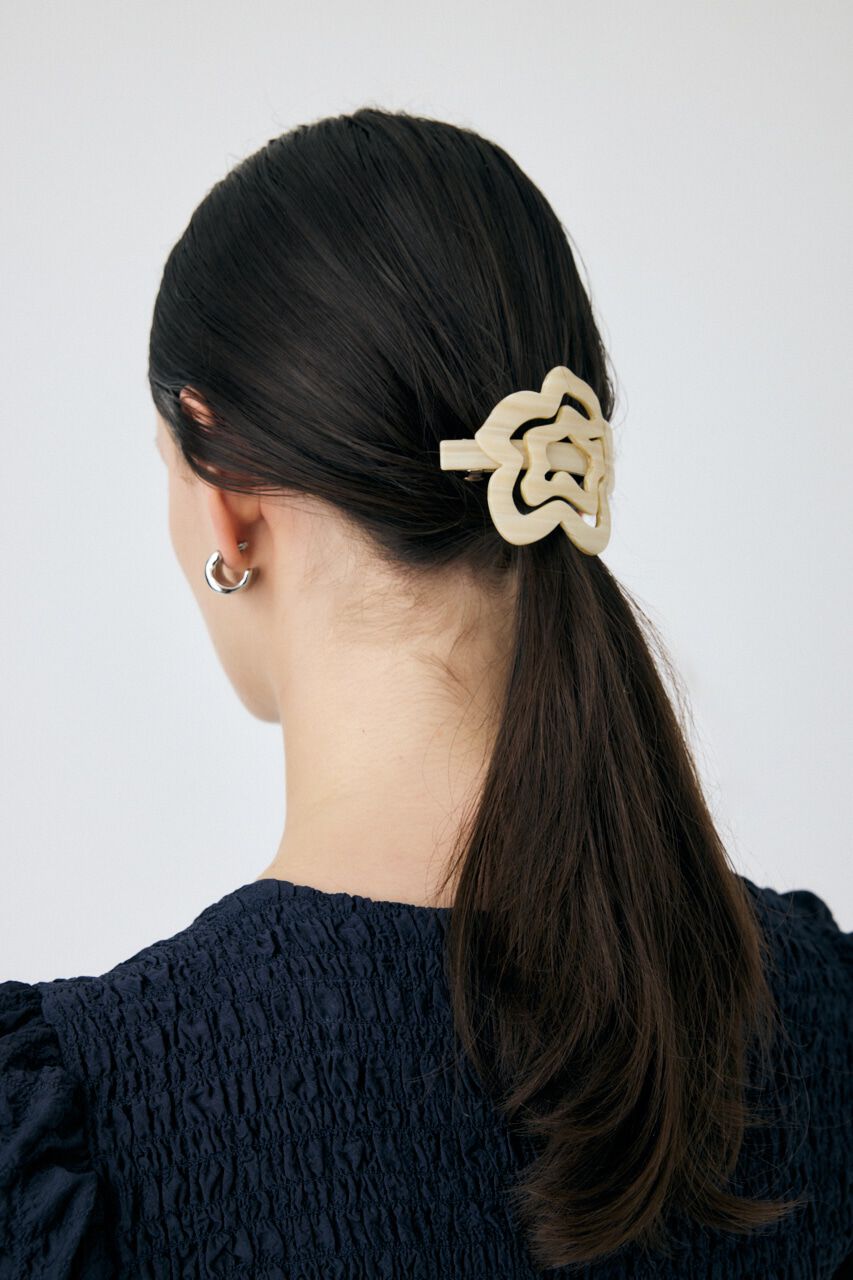 MOUSSY「MARBLE FLOWER バレッタ」|その他|