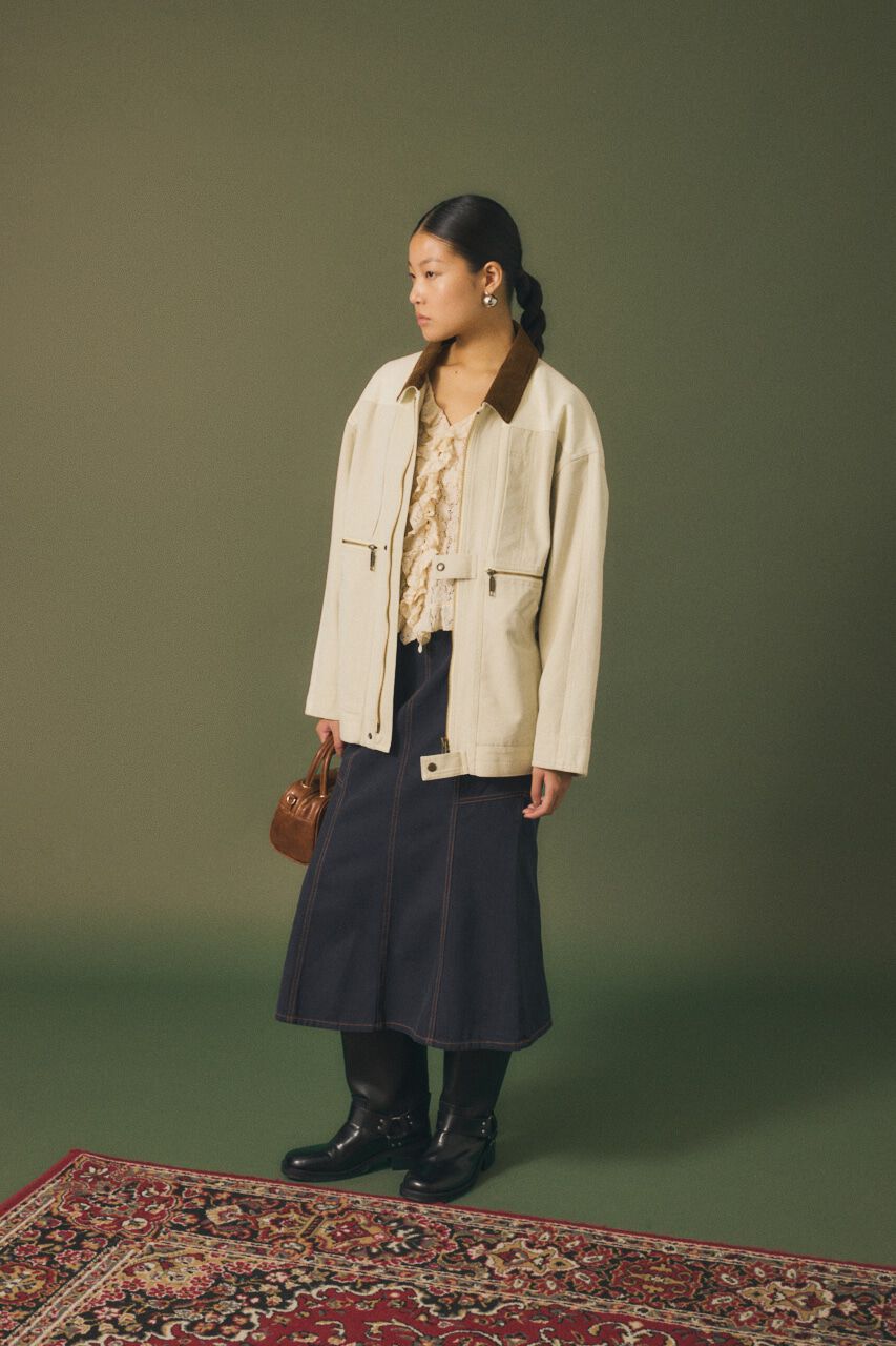 MOUSSY「SLEEVE RIBBON トップス」|Tシャツ・カットソー|