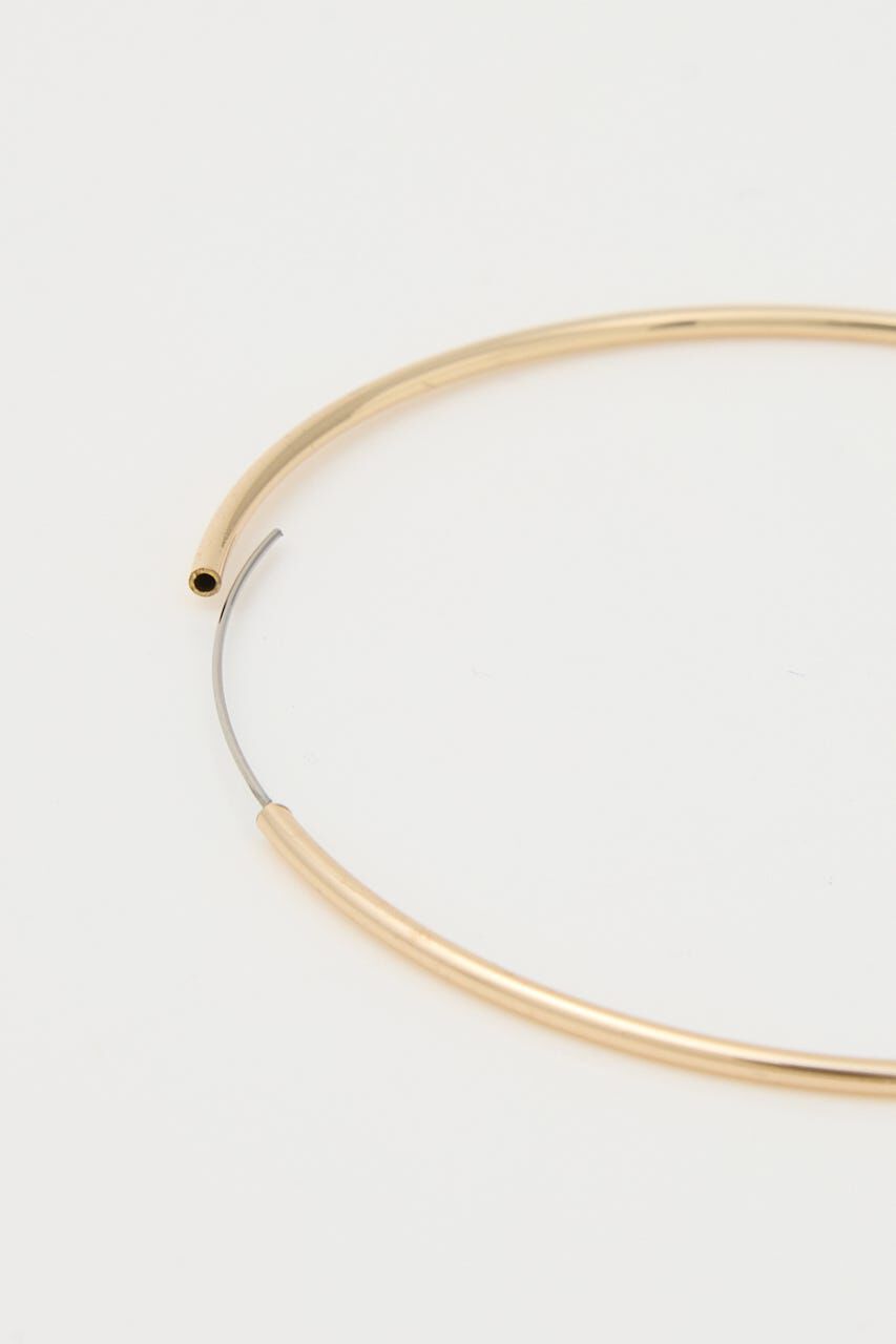 LAGUA GEM「THIN HOOP ピアス」|ピアス|