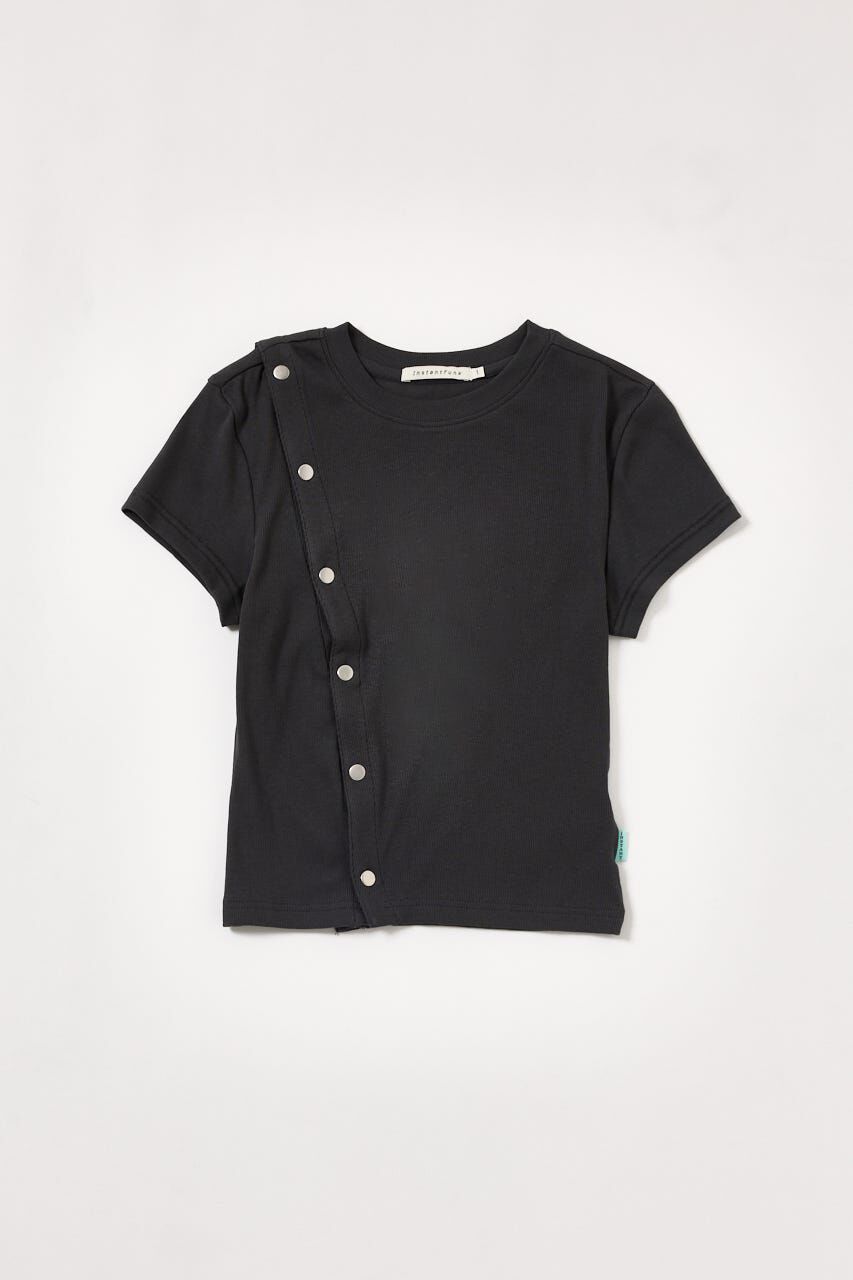 SHEL'TTER SELECT「スナップボタン Tシャツ」|Tシャツ・カットソー|C.GRY
