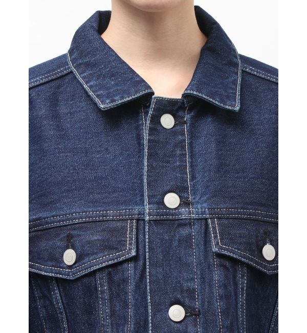 ELENDEEK「BACK FORM LOOSE DENIM JK」|デニムジャケット|