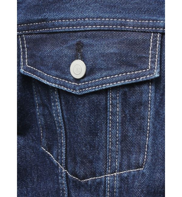 ELENDEEK「BACK FORM LOOSE DENIM JK」|デニムジャケット|
