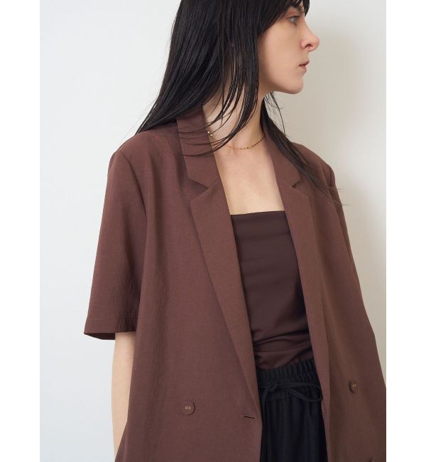 ELENDEEK「HALF SLEEVE TECH JK」|テーラードジャケット|
