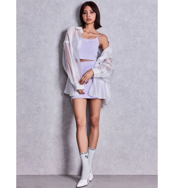 GYDA「GG BUNNY FACEラメSOX」|ソックス|