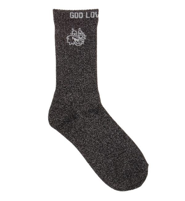 GYDA「GG BUNNY FACEラメSOX」|ソックス|