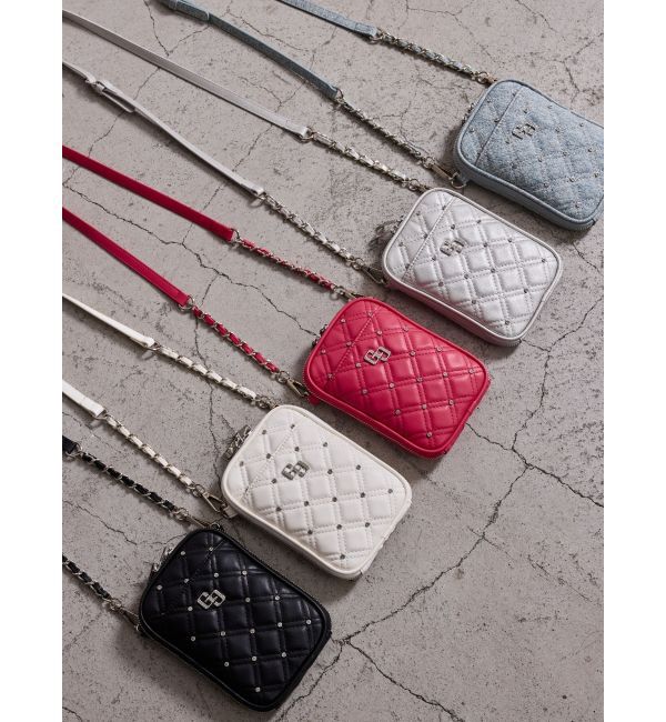 GYDA「GG bijou quiltingミニショルダーBAG」|ショルダー・メッセンジャー|