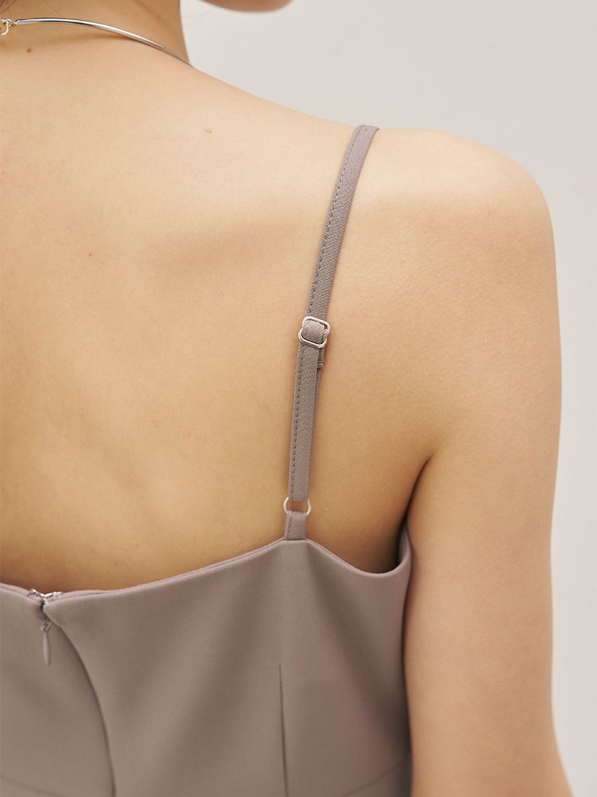 SNIDEL「チュールボレロセットキャミドレス」|ドレス|
