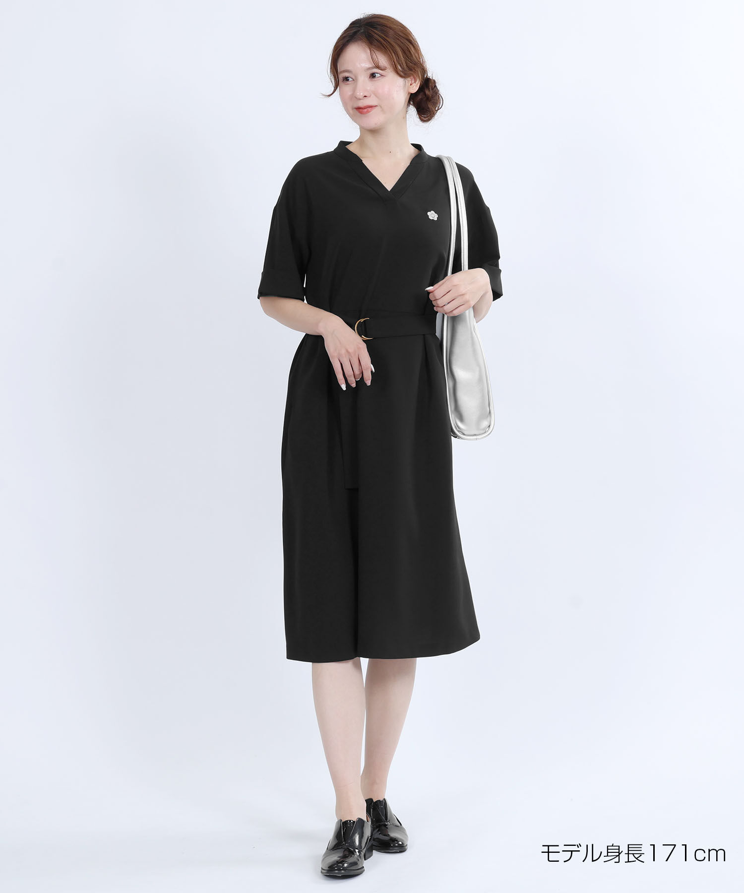 MARY QUANT「カフタン ワンピース」|ワンピース|ブラック