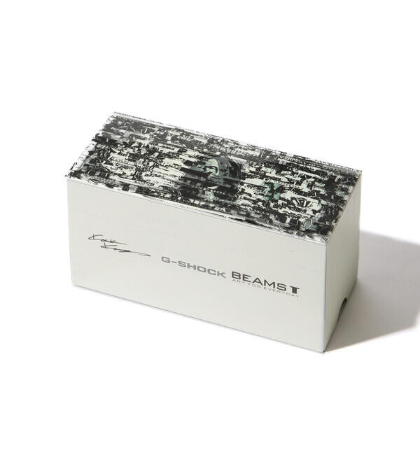 BEAMS「BEAMS｜【別注】G-SHOCK &times; KOUSUKE KAWAMURA / DW 5600-E ''1 dollar bill shredded&rsquo;&rsquo;｜腕時計」|腕時計|