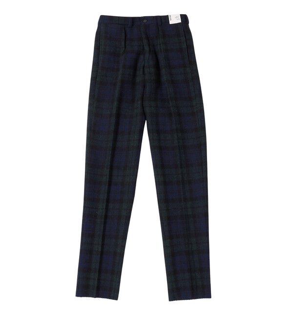 SHIPS「Southwick: HarrisTweed 1タック IVY トラウザーズ」|スラックス|
