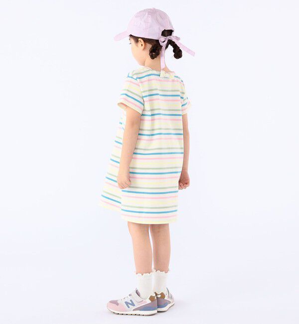 SHIPS KIDS「SHIPS KIDS:〈吸水速乾〉バック リボン キャップ」|キャップ・キャスケット|