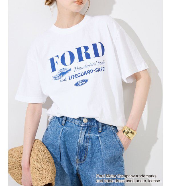 SLOBE IENA「《追加2》GOOD ROCK SPEED/グッドロックスピード SLOBE別注 FORD TEE」|Tシャツ・カットソー|