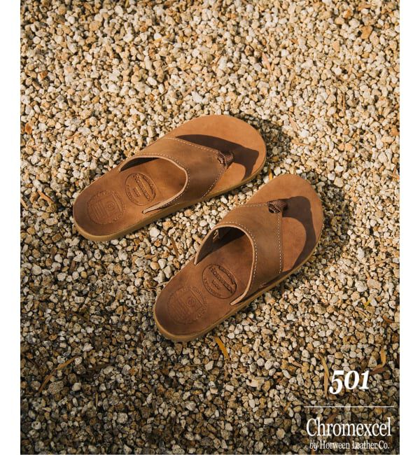 JOURNAL STANDARD「THE SANDALMAN / サンダルマン 別注 クロムエクセルレザー 501」|サンダル|ベージュ