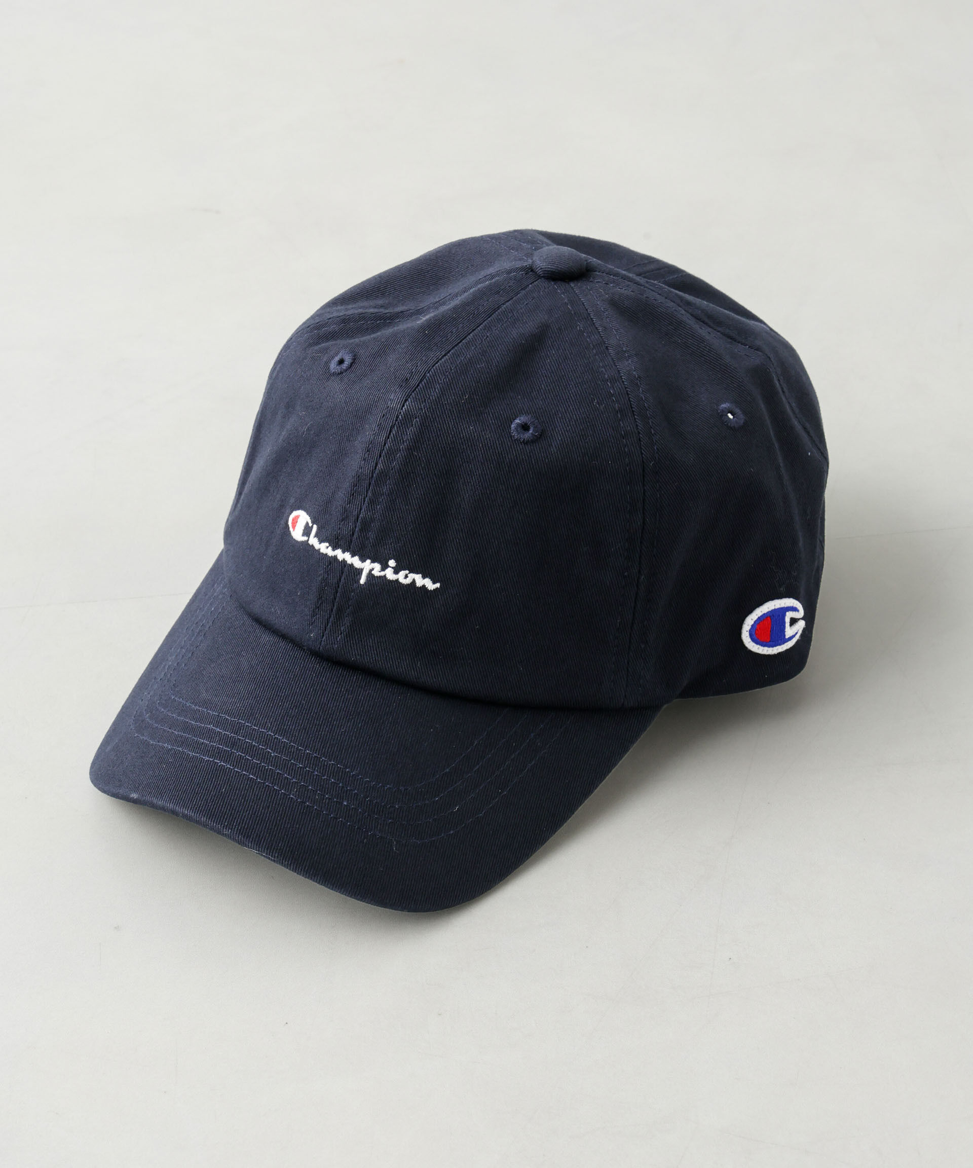 nano･universe「Champion/ツイルキャップ」|キャップ・キャスケット|ネイビー