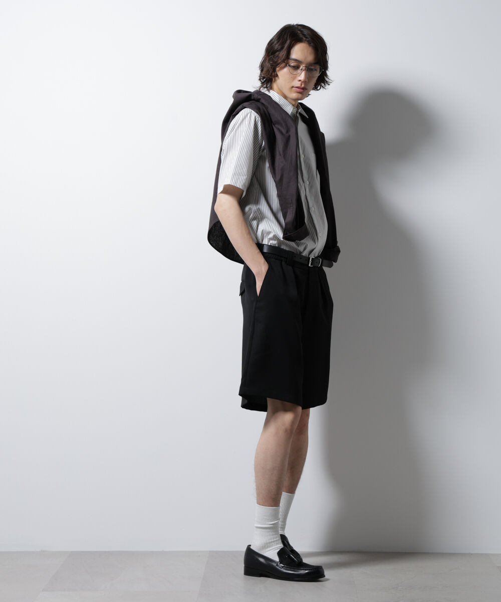 nano･universe「「ICE FLOW LINEN」バリエーションシャツ 半袖」|シャツ・ブラウス|