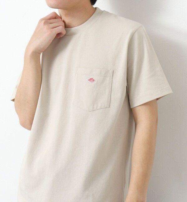NOLLEY'S goodman「【DANTON/ダントン】SOLID POCKET T-SHIRT 25SS」|Tシャツ・カットソー|グレーベージュ