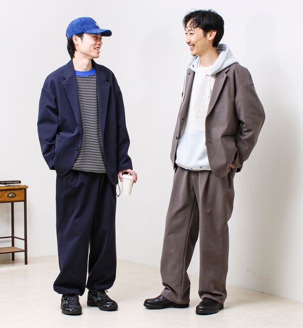GLOSTER「【セットアップ対応】トリコットオールマイティパンツ」|チノ|