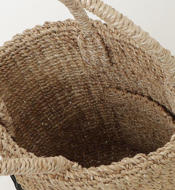 fredy emue「【BAGMATI/バグマティ】キャット刺繍アバカミニトートバッグ」|かごバッグ|