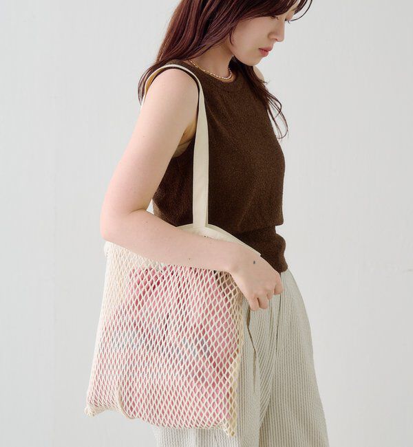  「ロゴ巾着&メッシュバッグSET」|トートバッグ|