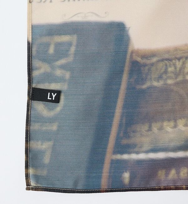 NOMINE「【LY】Postcard scarf　転写プリント 大判 スカーフ」|バンダナ・スカーフ|