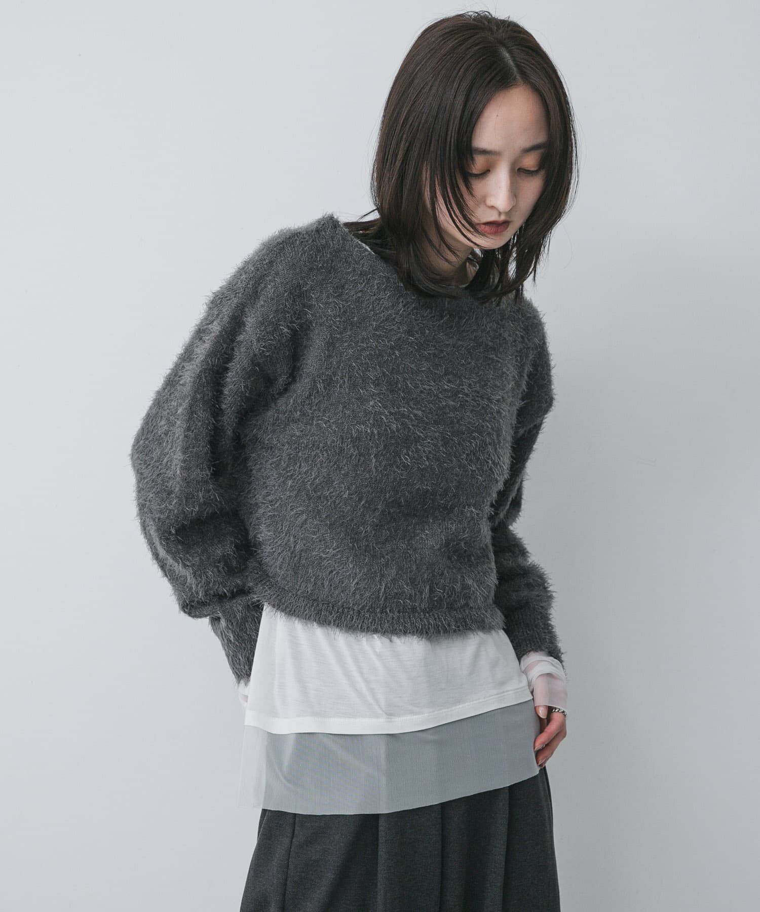 SENSE OF PLACE by URBAN RESEARCH「シアーレイヤードTシャツ」|Tシャツ・カットソー|